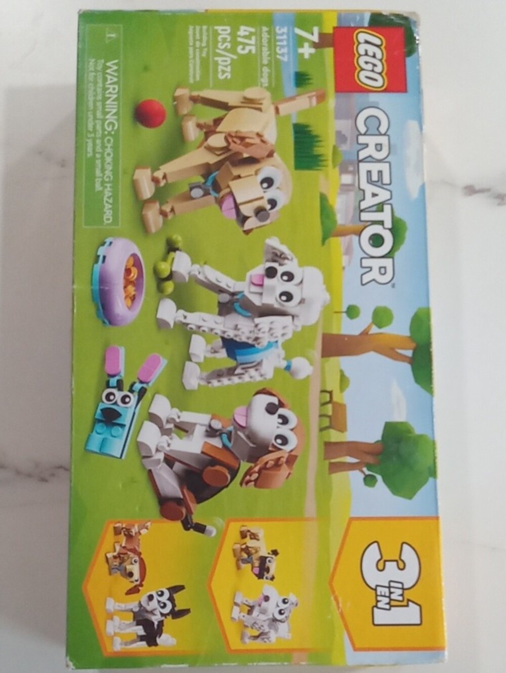 LEGO Creator 3-in-1 Set - Adorable Dogs #31137
